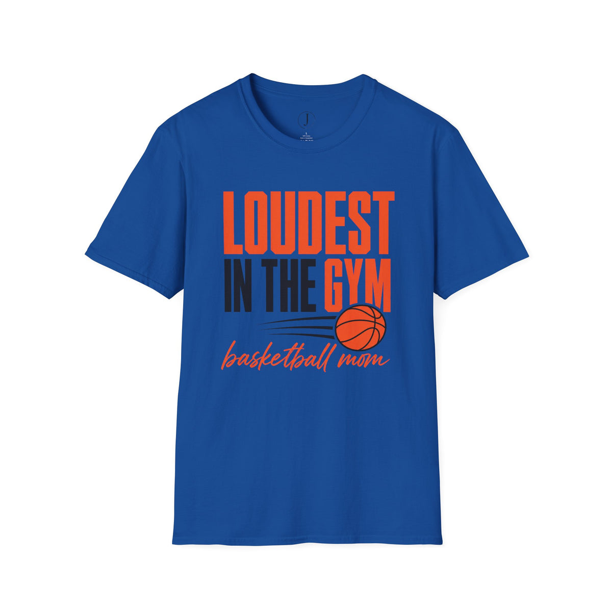 Basketball Mom Shirt – “Loudest in the Gym” Graphic Tee
