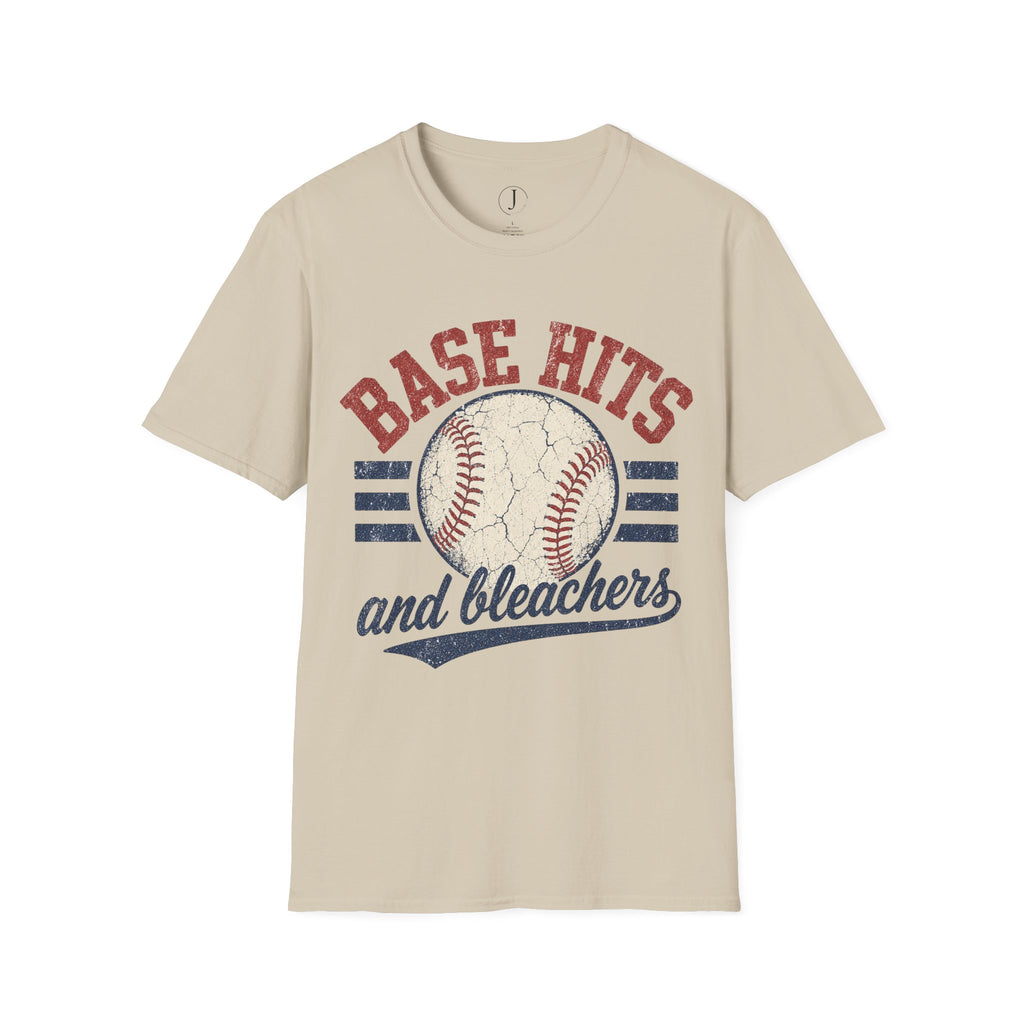 Baseball Shirt – “Base Hits & Ballparks” Vintage Tee