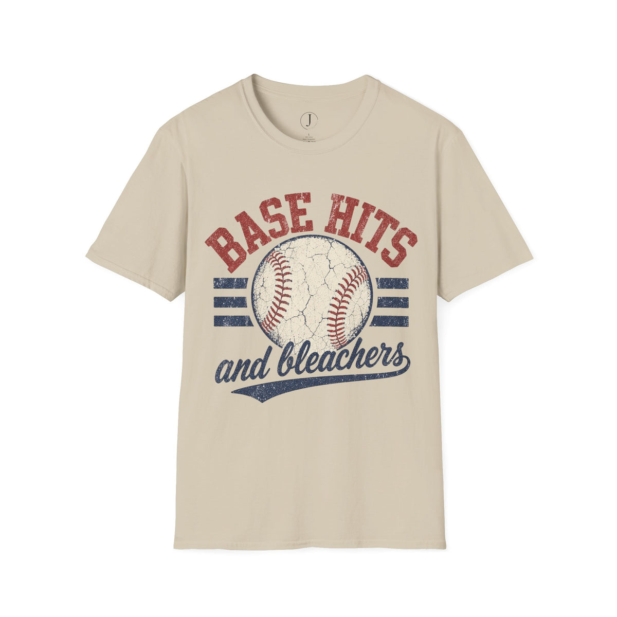 Baseball Shirt – “Base Hits & Ballparks” Vintage Tee