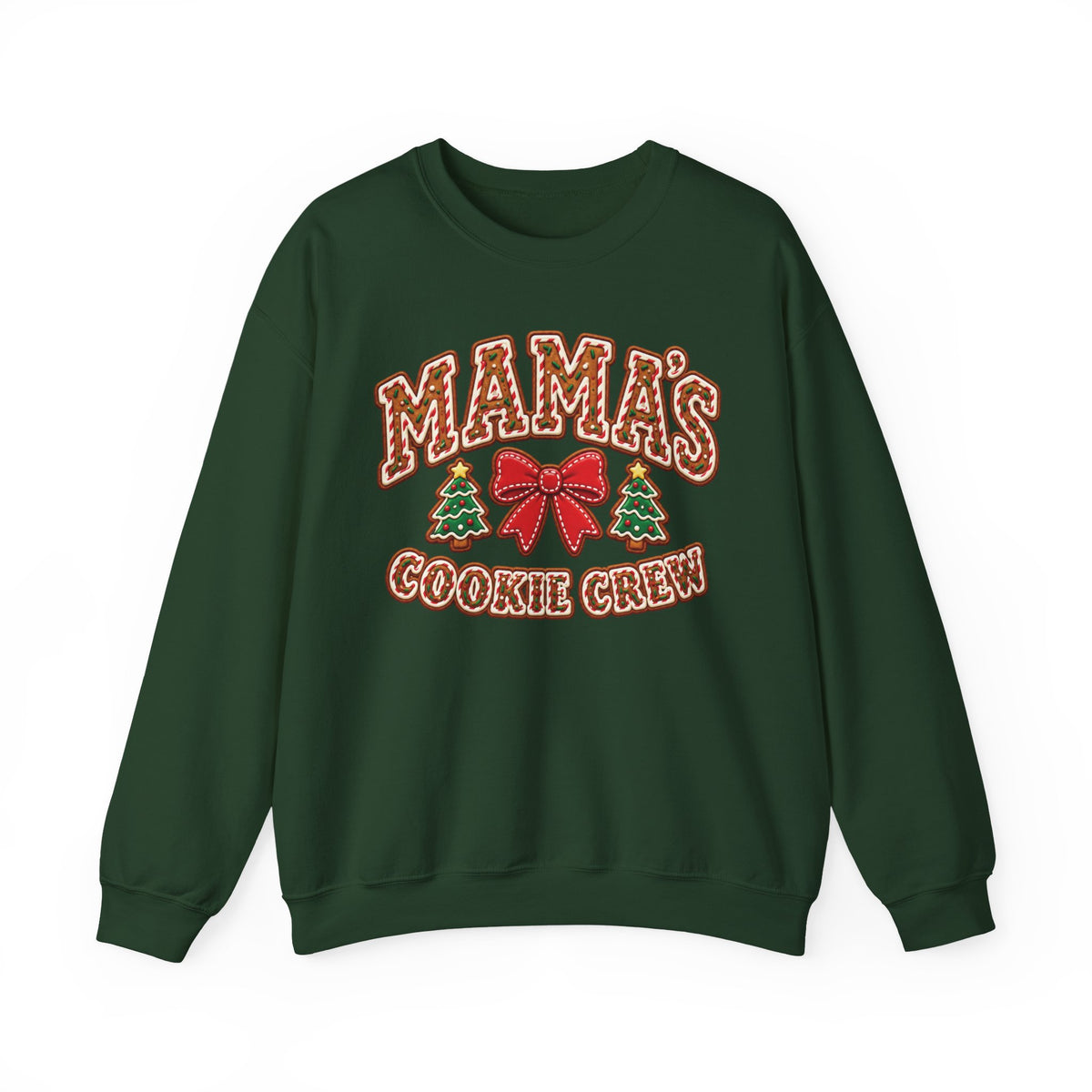 Mama's Cookie Crew Sweatshirt — Christmas Baking Family Tee