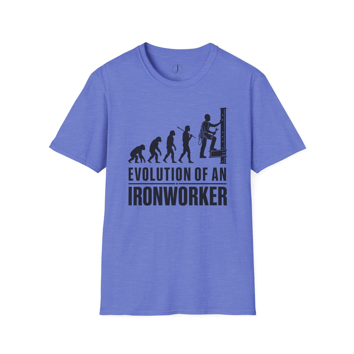Evolution of an Ironworker T-Shirt – Funny Ironworker & Construction Worker Gift