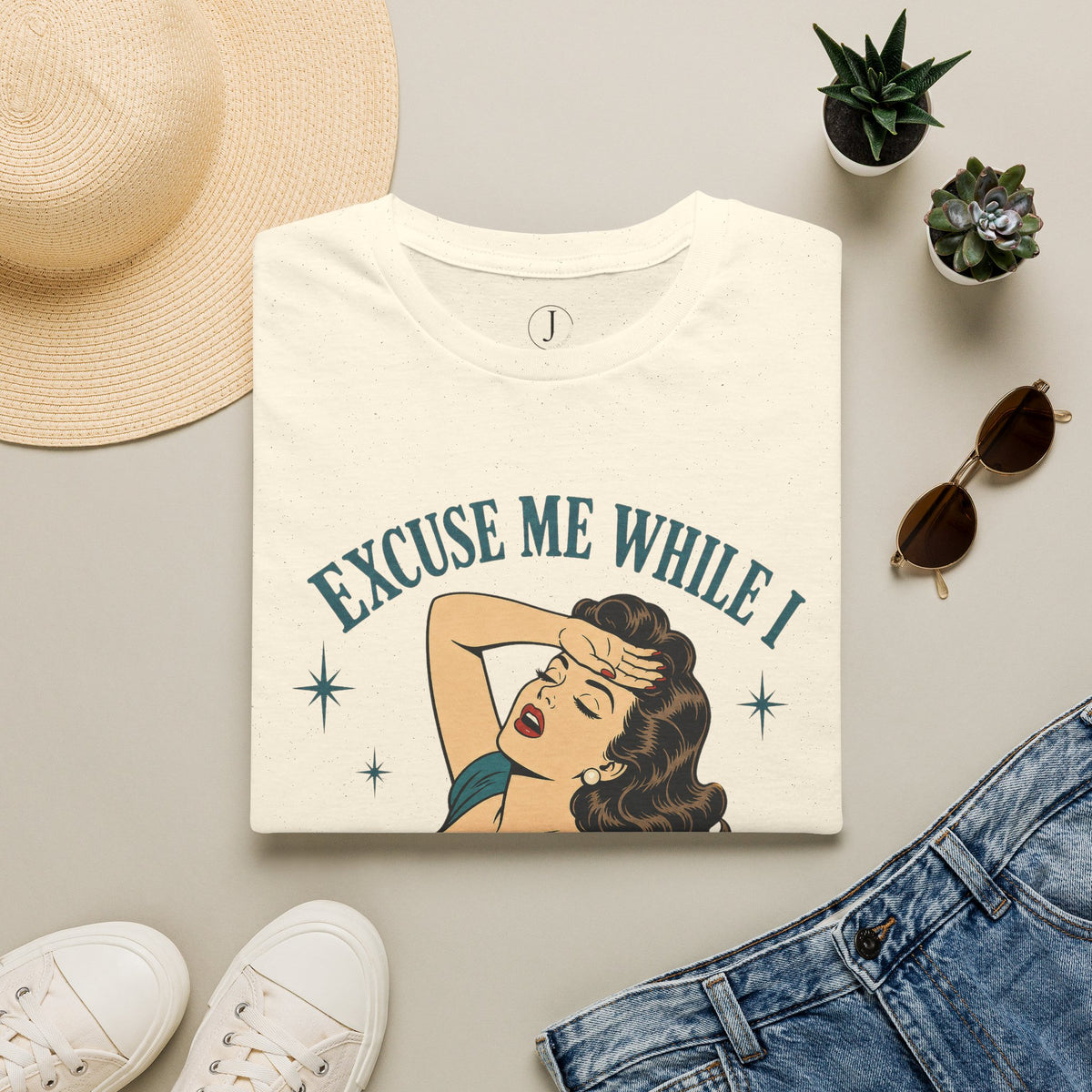 Funny Kitchen Shirt – “Don’t Worry Dinner” Retro Graphic Tee
