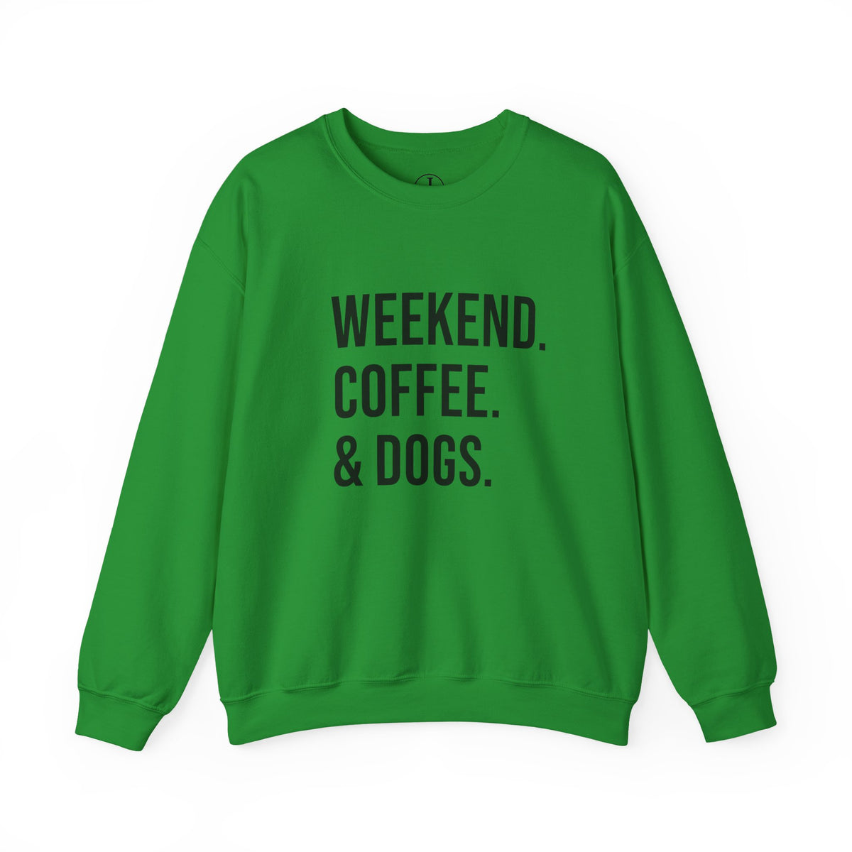 Weekend Coffee & Dogs Sweatshirt | Dog Mom Crewneck | Pet Lover Gift