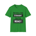 Softball Dad Shirt – “Straight Outta Money” Funny Tee