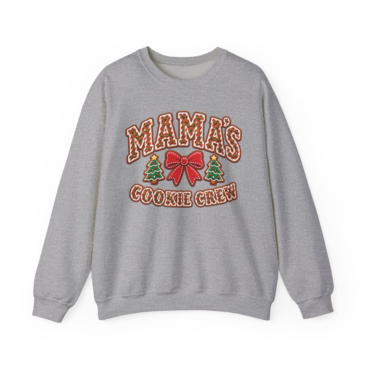 Mama's Cookie Crew Sweatshirt — Christmas Baking Family Tee