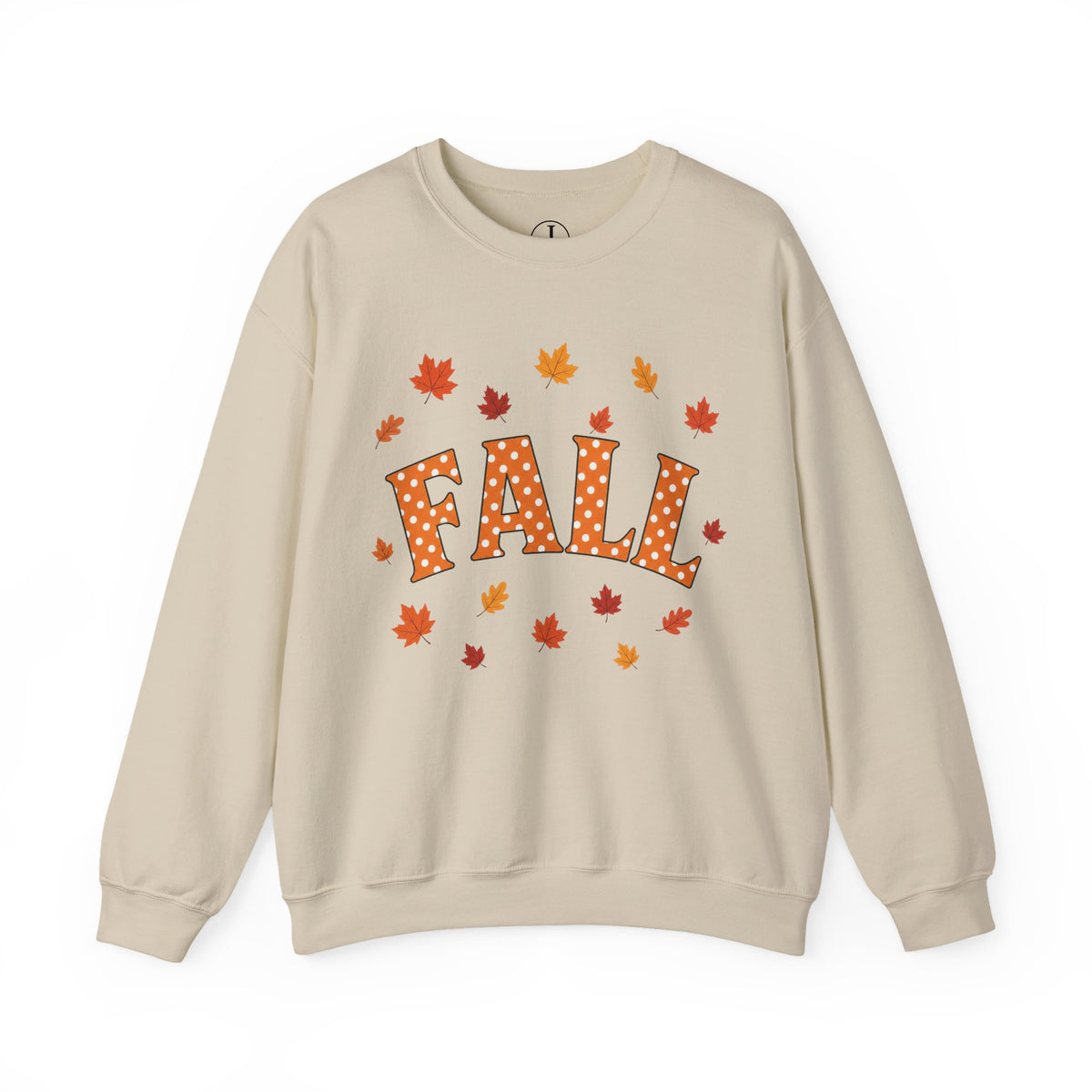 Fall Sweatshirt – Cozy Autumn Leaves Crewneck