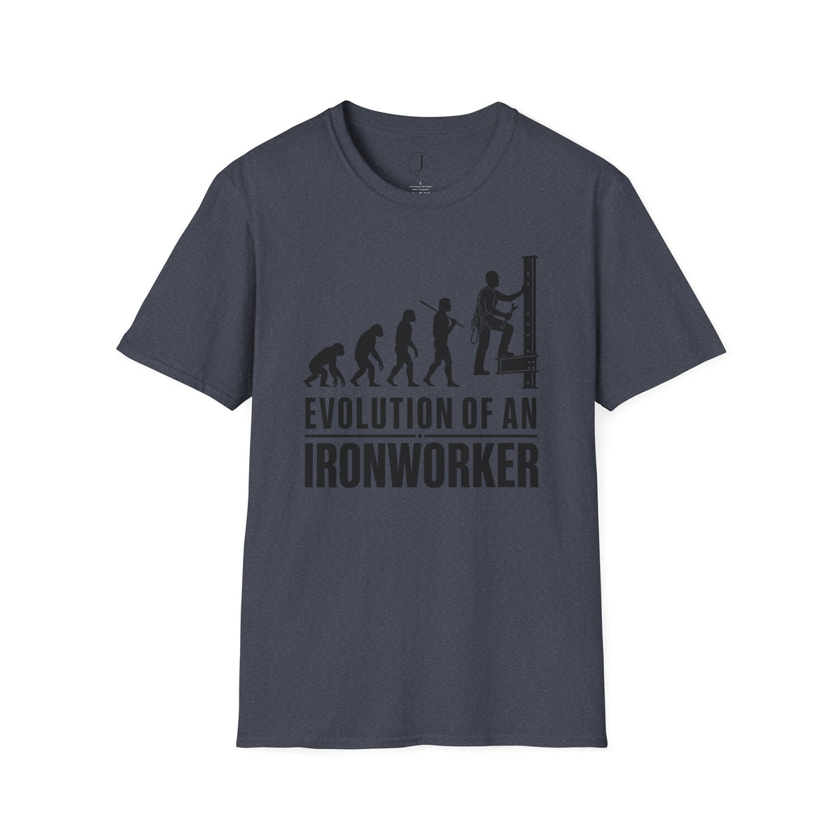 Evolution of an Ironworker T-Shirt – Funny Ironworker & Construction Worker Gift