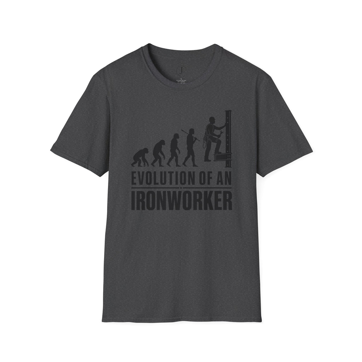 Evolution of an Ironworker T-Shirt – Funny Ironworker & Construction Worker Gift