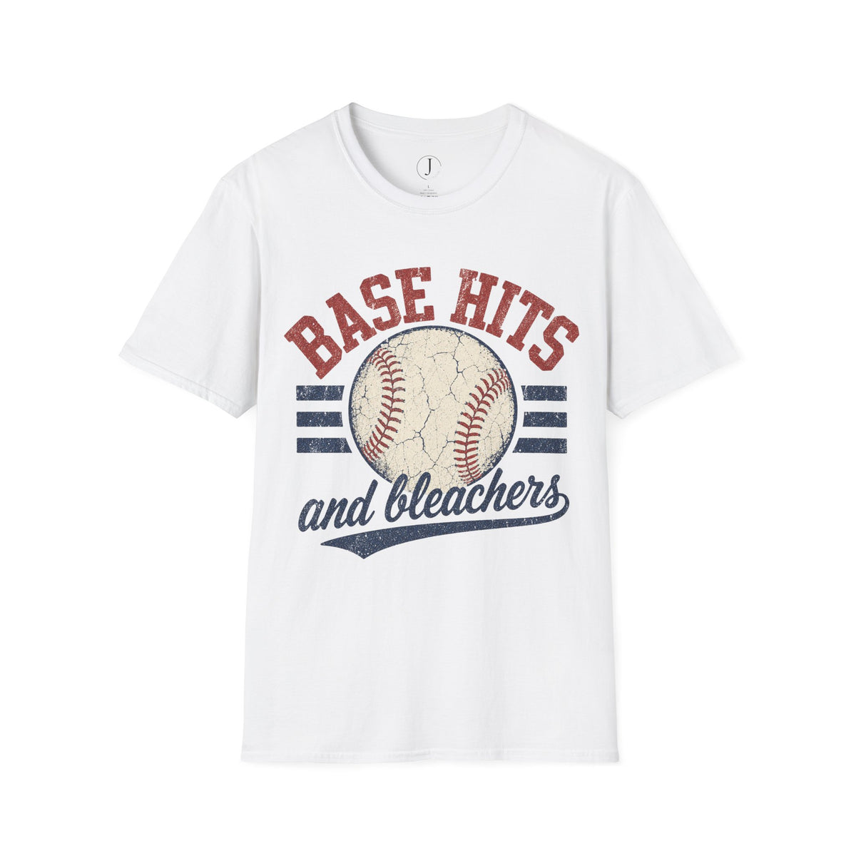 Baseball Shirt – “Base Hits & Ballparks” Vintage Tee