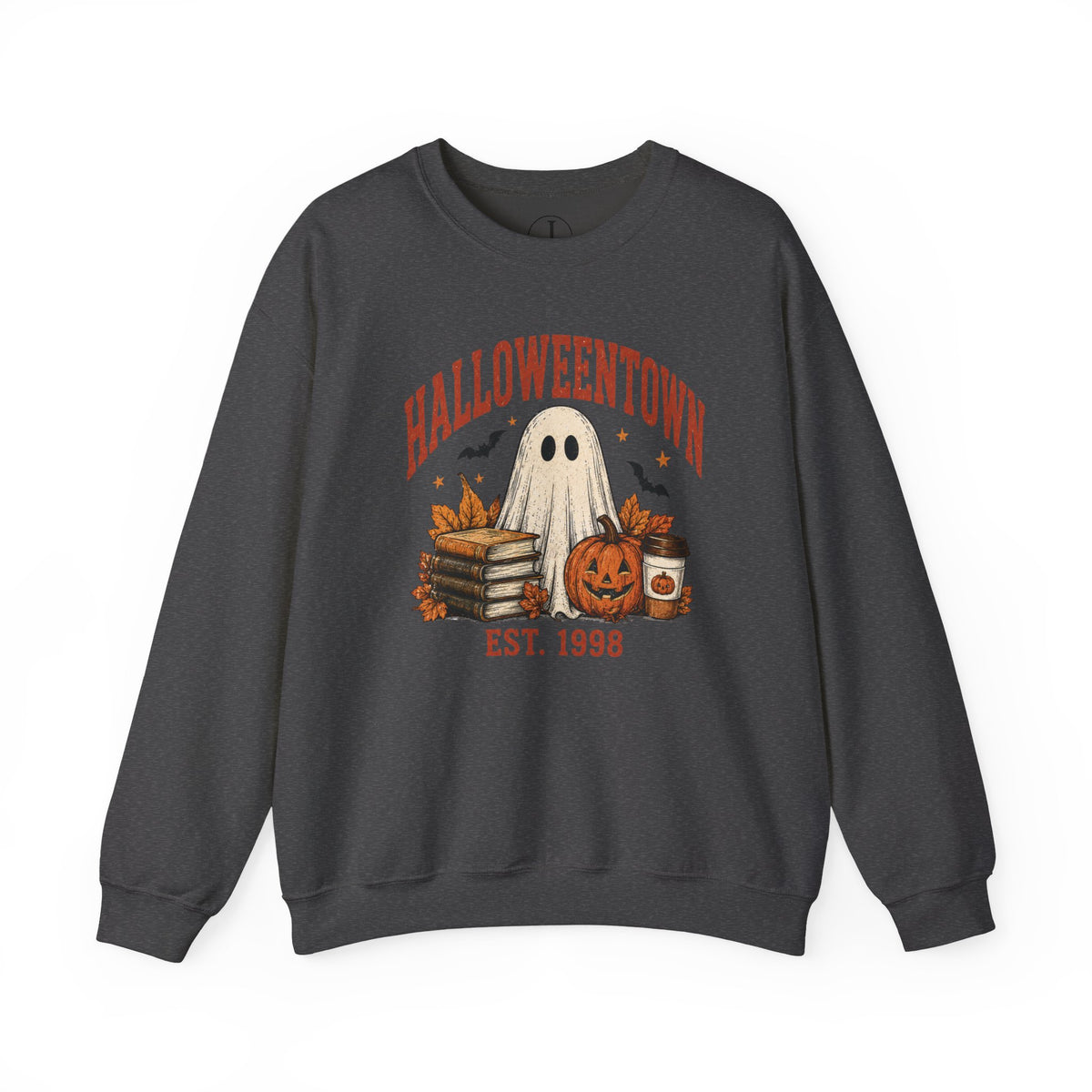 Halloweentown Crewneck Sweatshirt — Cute Ghost Pumpkin Fall Graphic