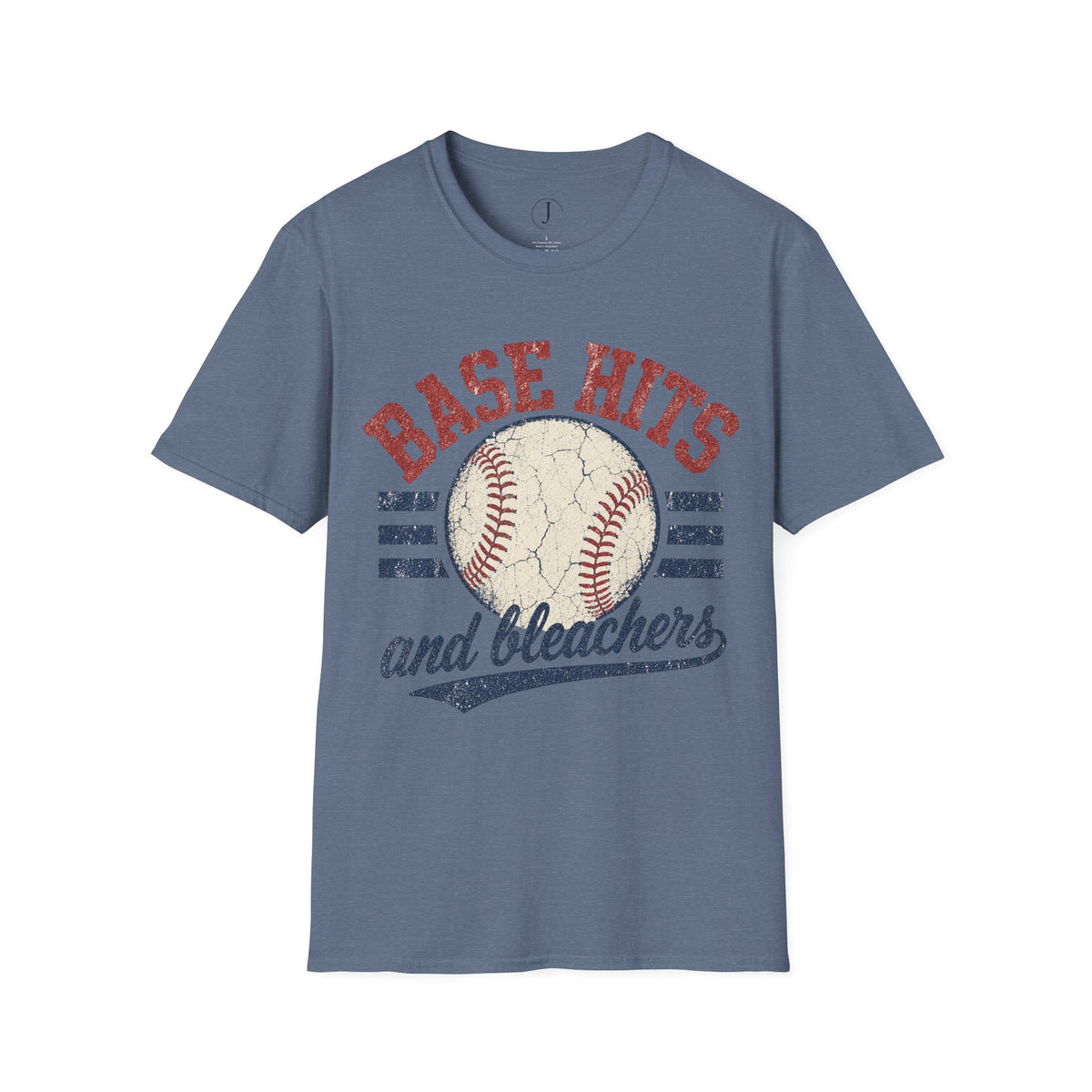 Baseball Shirt – “Base Hits & Ballparks” Vintage Tee