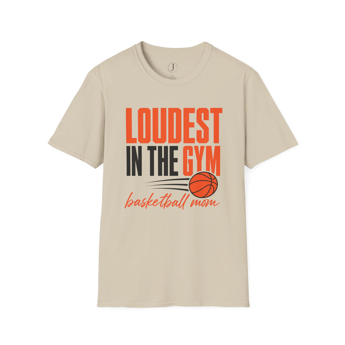 Basketball Mom Shirt – “Loudest in the Gym” Graphic Tee