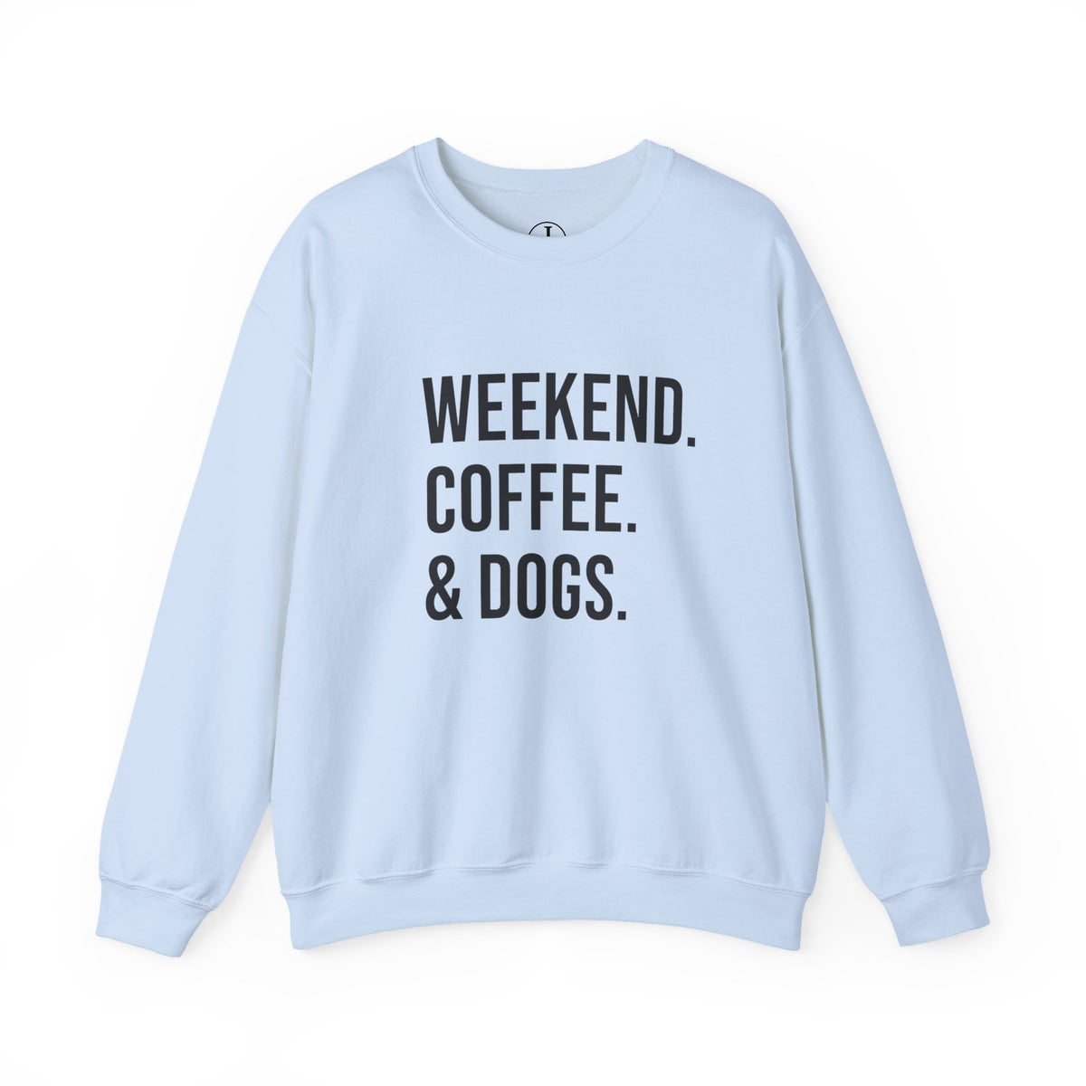 Weekend Coffee & Dogs Sweatshirt | Dog Mom Crewneck | Pet Lover Gift