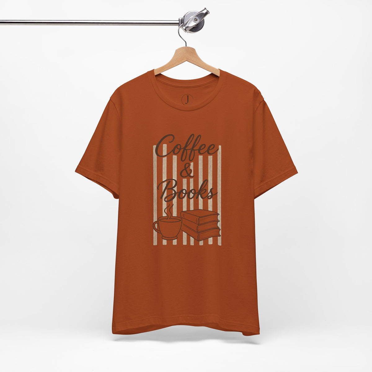 Coffee & Books T-Shirt – Cozy Book Lover Reading Tee