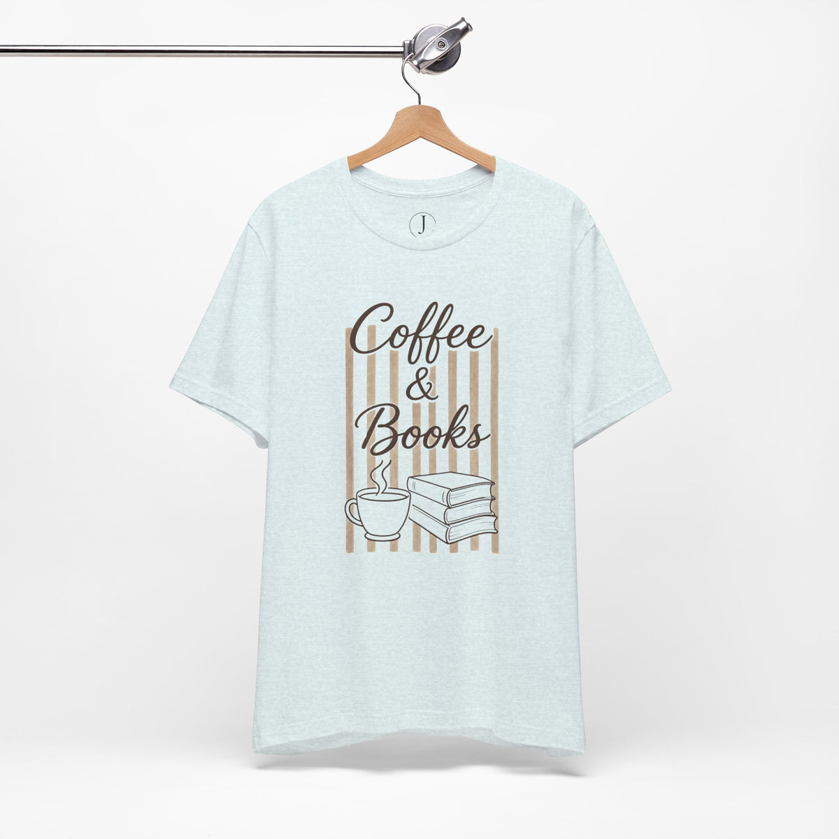 Coffee & Books T-Shirt – Cozy Book Lover Reading Tee