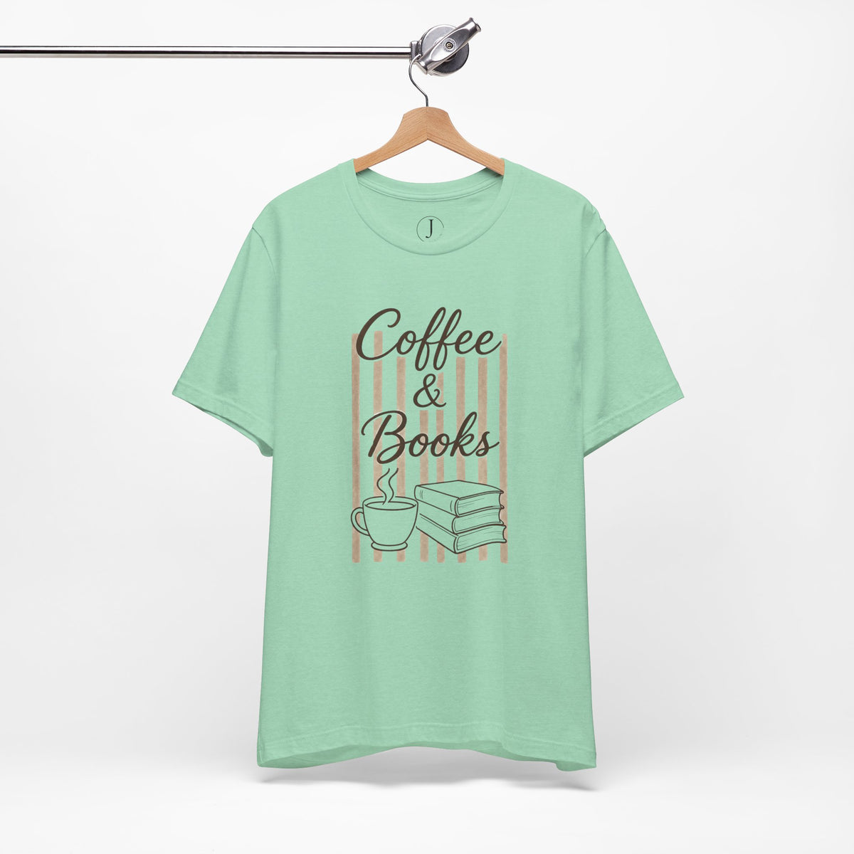 Coffee & Books T-Shirt – Cozy Book Lover Reading Tee