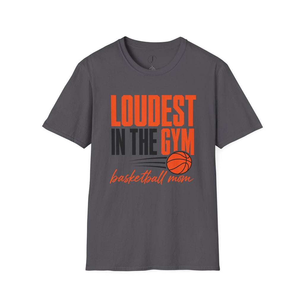 Basketball Mom Shirt – “Loudest in the Gym” Graphic Tee