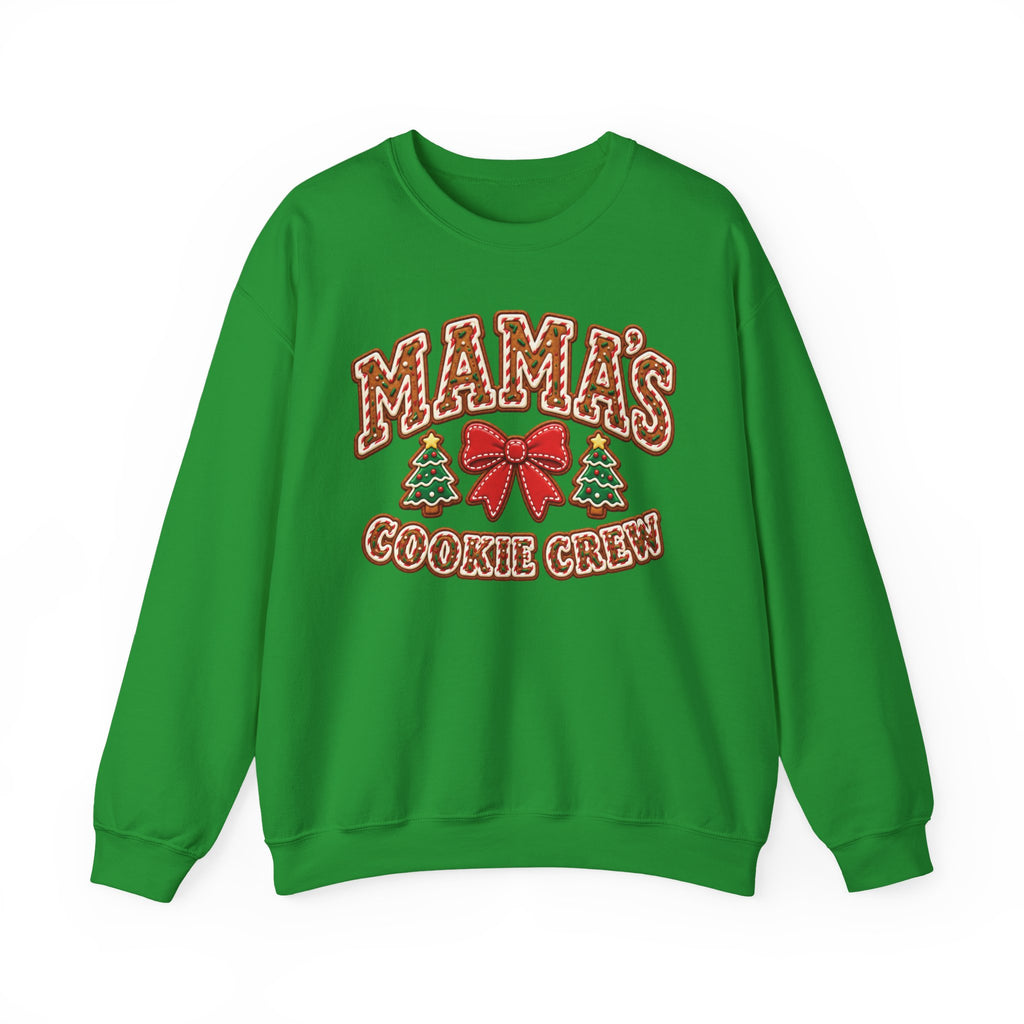 Mama's Cookie Crew Sweatshirt — Christmas Baking Family Tee