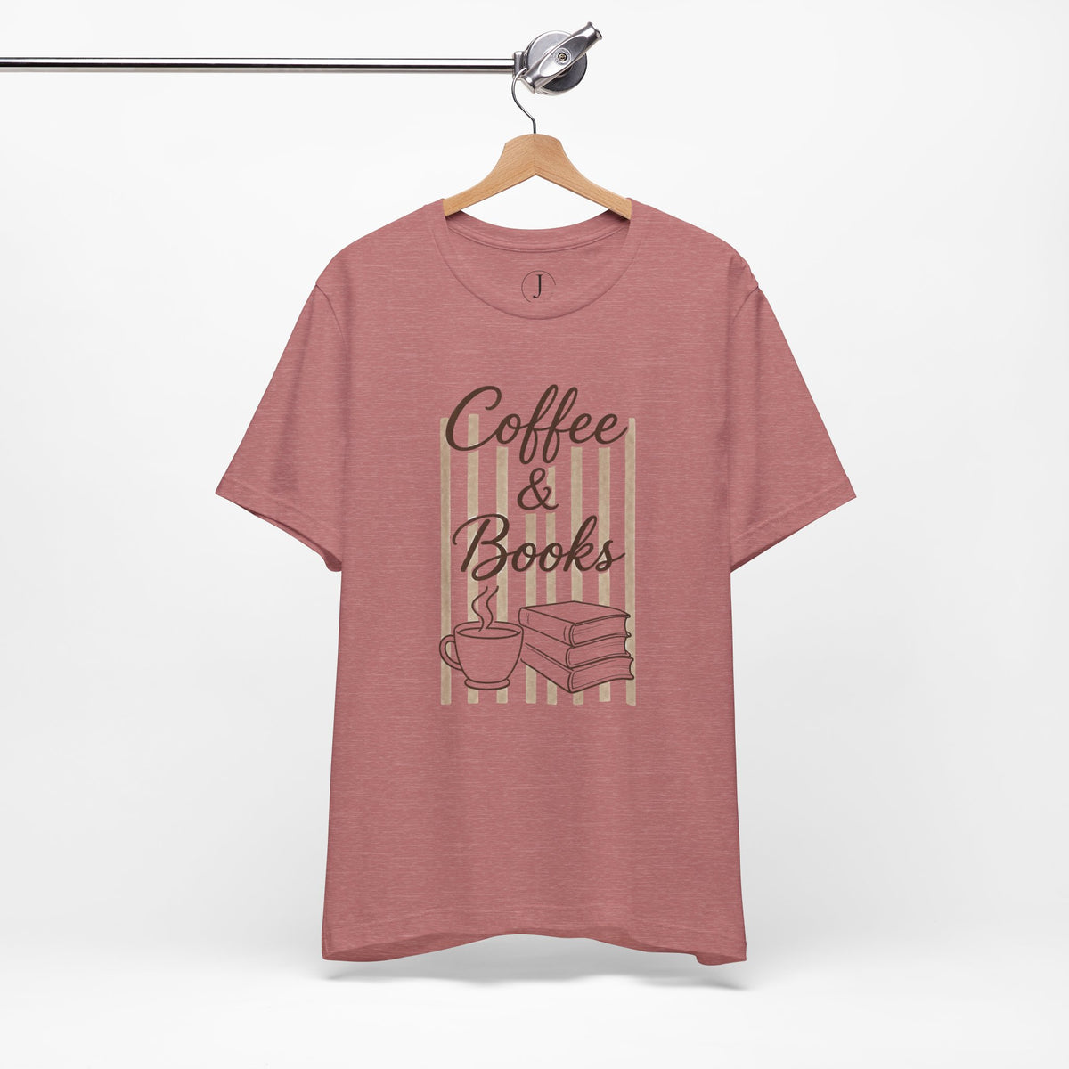 Coffee & Books T-Shirt – Cozy Book Lover Reading Tee