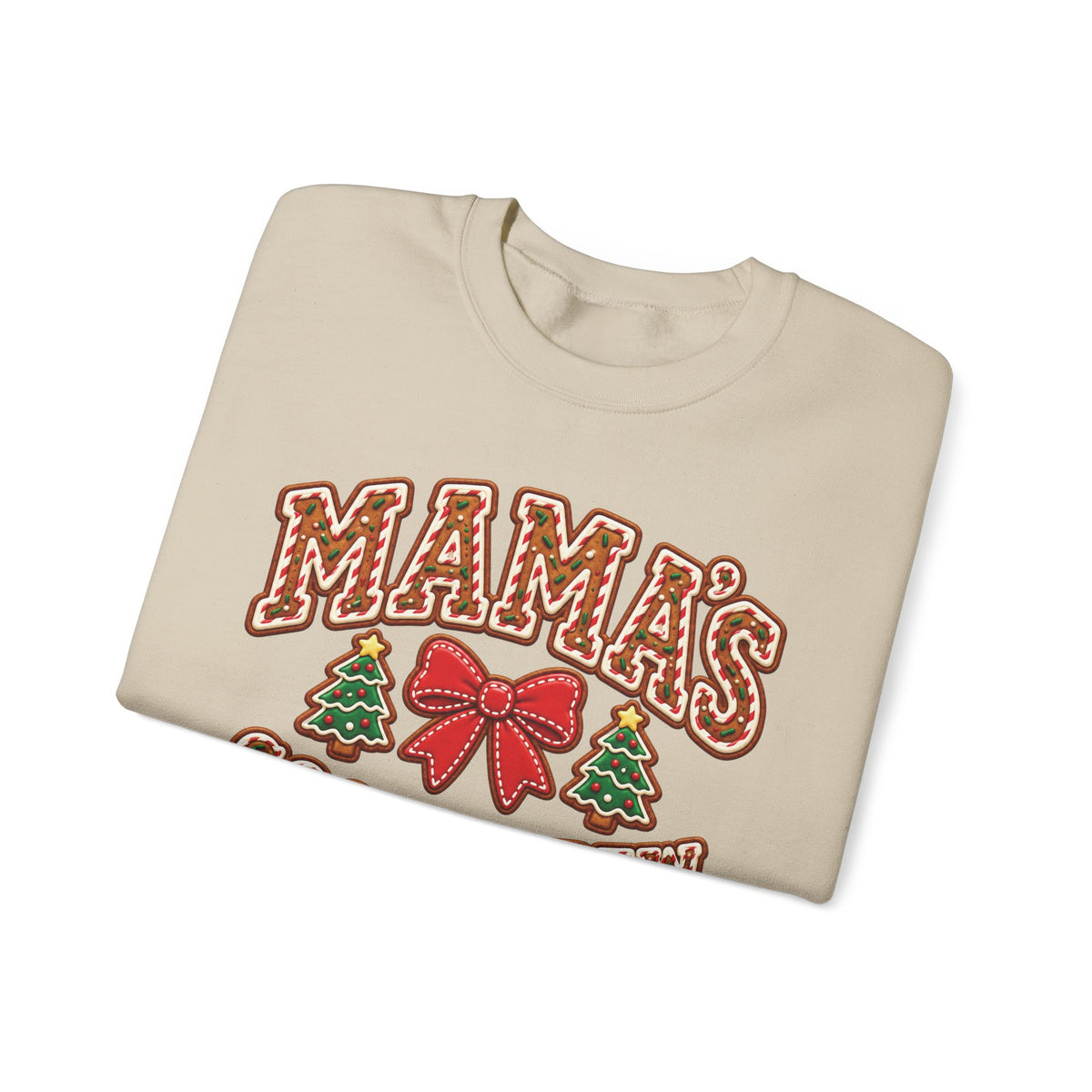 Mama's Cookie Crew Sweatshirt — Christmas Baking Family Tee
