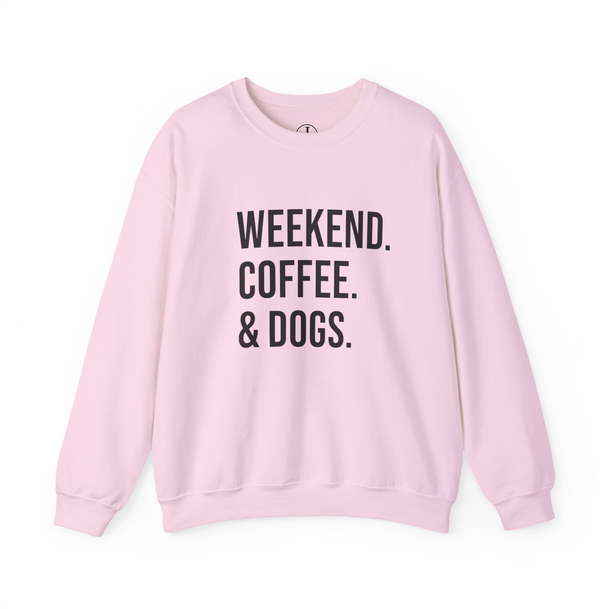 Weekend Coffee & Dogs Sweatshirt | Dog Mom Crewneck | Pet Lover Gift