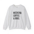 Weekend Coffee & Dogs Sweatshirt | Dog Mom Crewneck | Pet Lover Gift