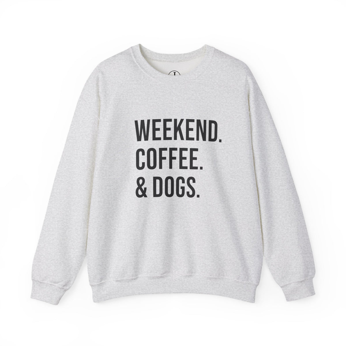 Weekend Coffee & Dogs Sweatshirt | Dog Mom Crewneck | Pet Lover Gift