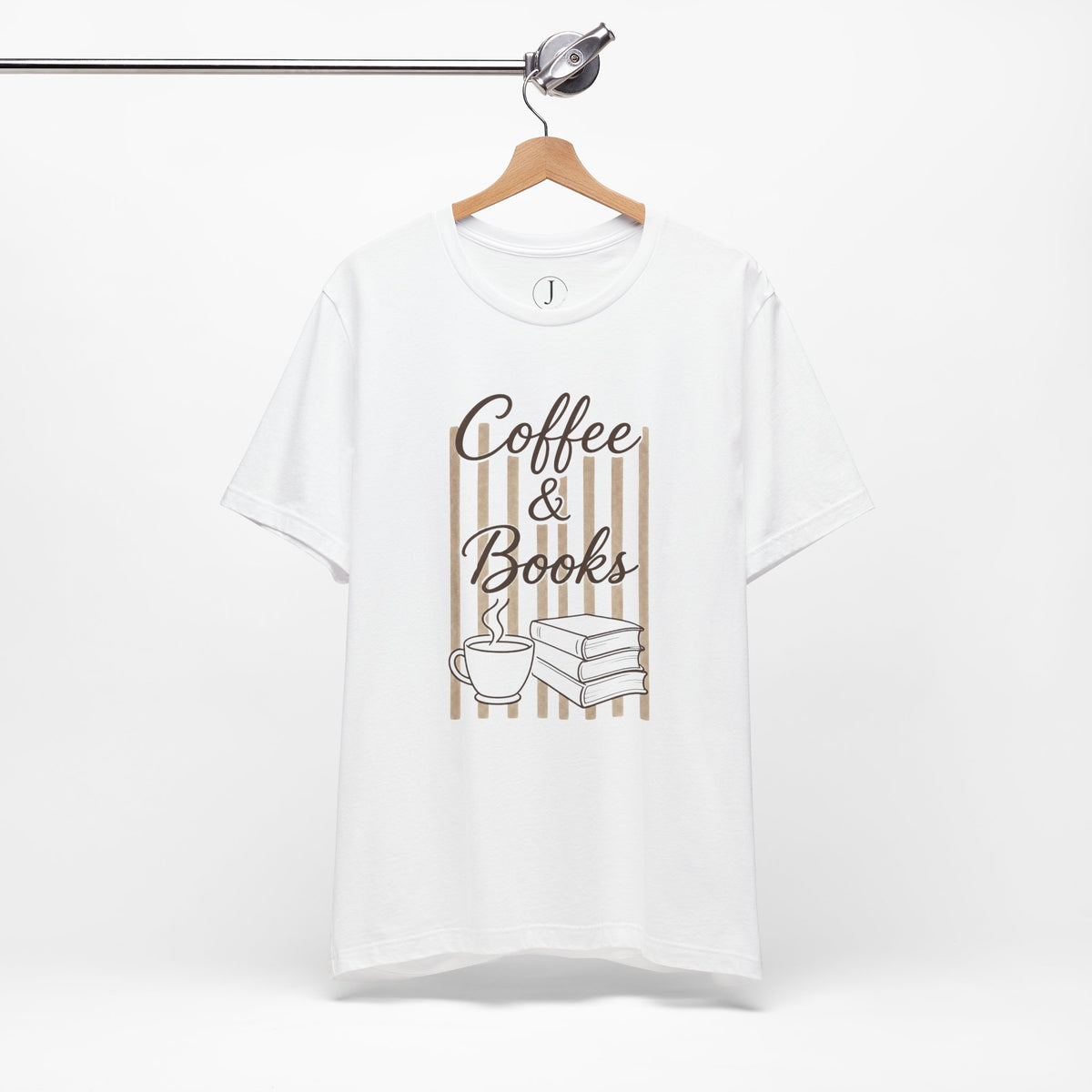 Coffee & Books T-Shirt – Cozy Book Lover Reading Tee