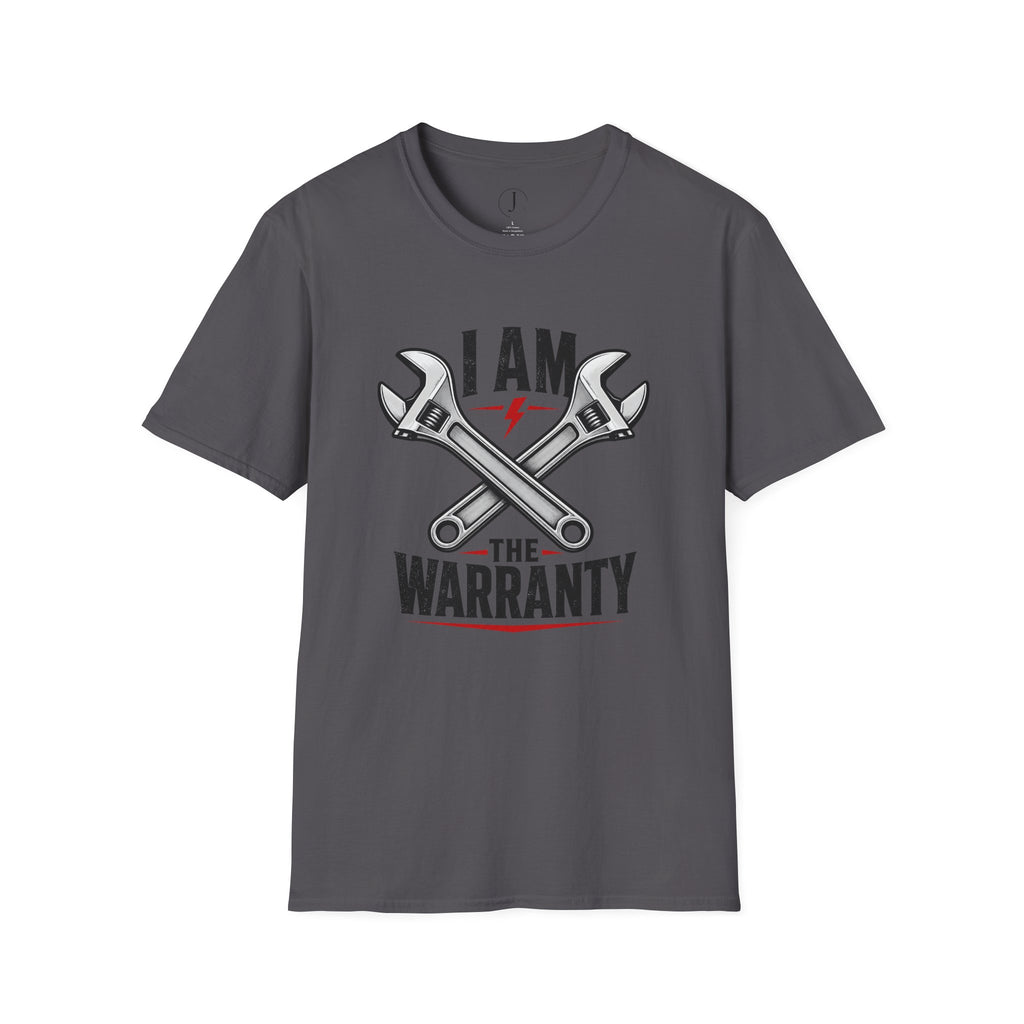 I Am The Warranty T-Shirt – Funny Mechanic Shirt & Wrench Graphic Tee