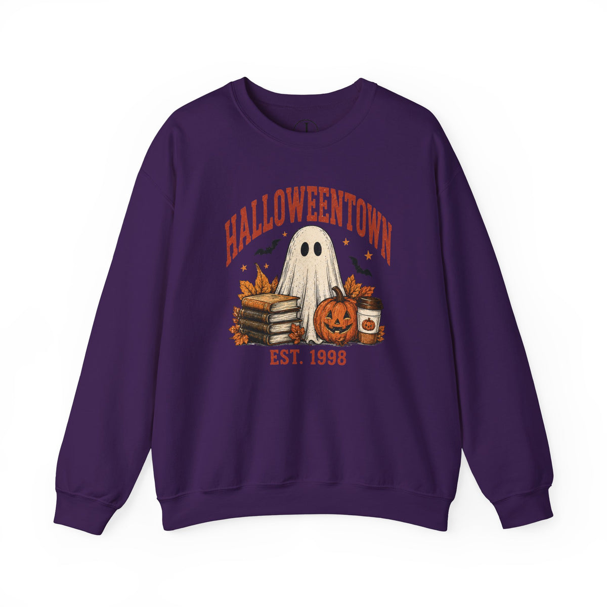 Halloweentown Crewneck Sweatshirt — Cute Ghost Pumpkin Fall Graphic