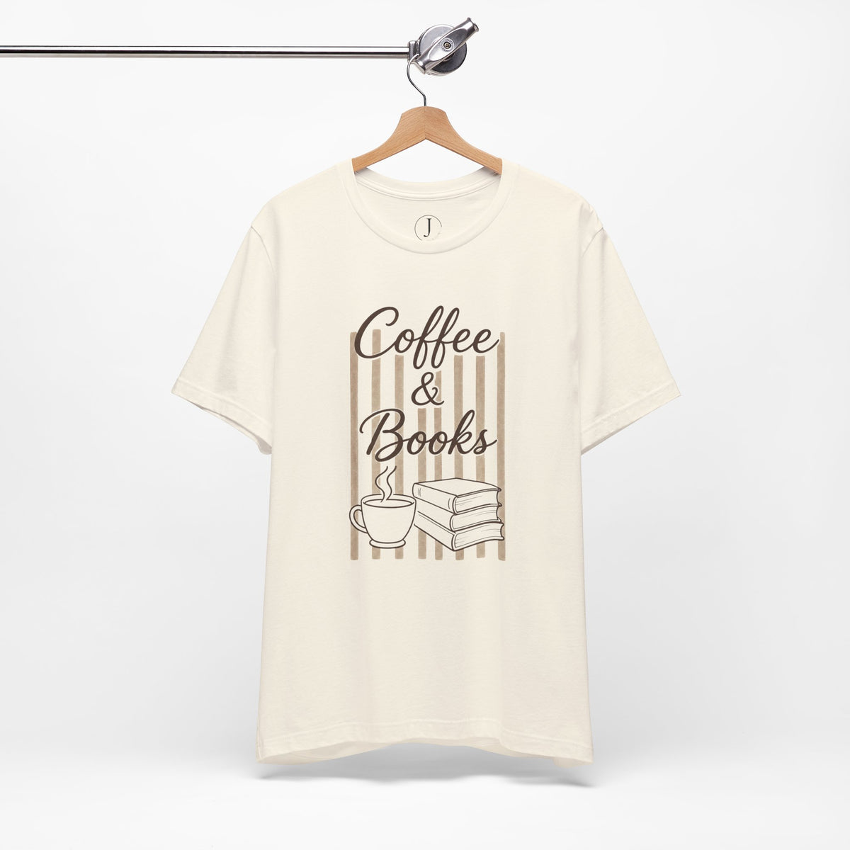 Coffee & Books T-Shirt – Cozy Book Lover Reading Tee