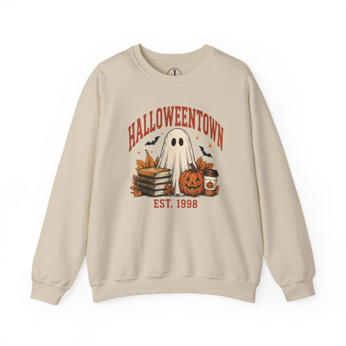 Halloweentown Crewneck Sweatshirt — Cute Ghost Pumpkin Fall Graphic