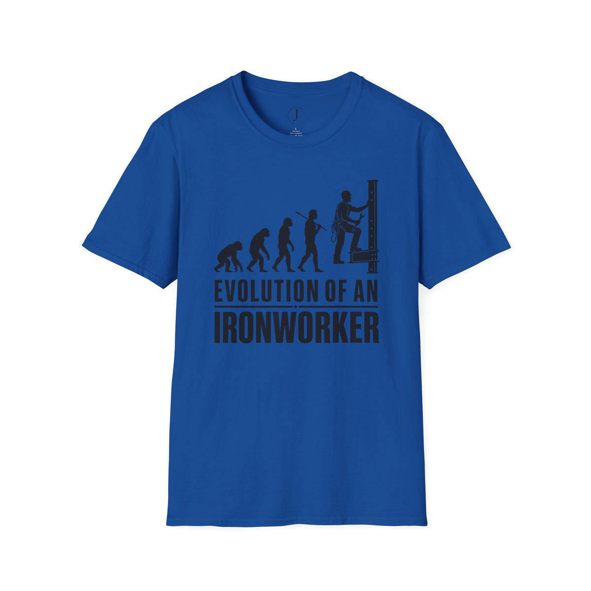 Evolution of an Ironworker T-Shirt – Funny Ironworker & Construction Worker Gift
