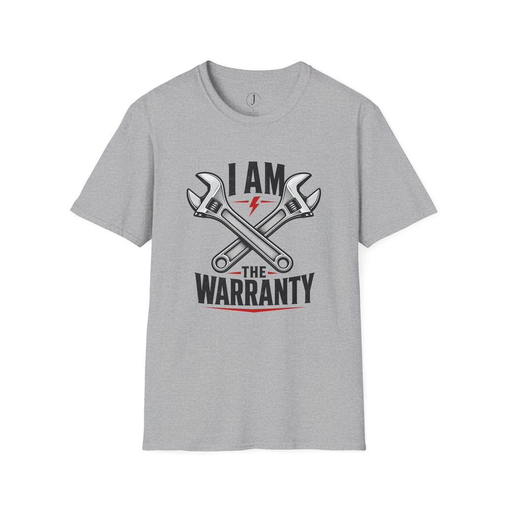 I Am The Warranty T-Shirt – Funny Mechanic Shirt & Wrench Graphic Tee