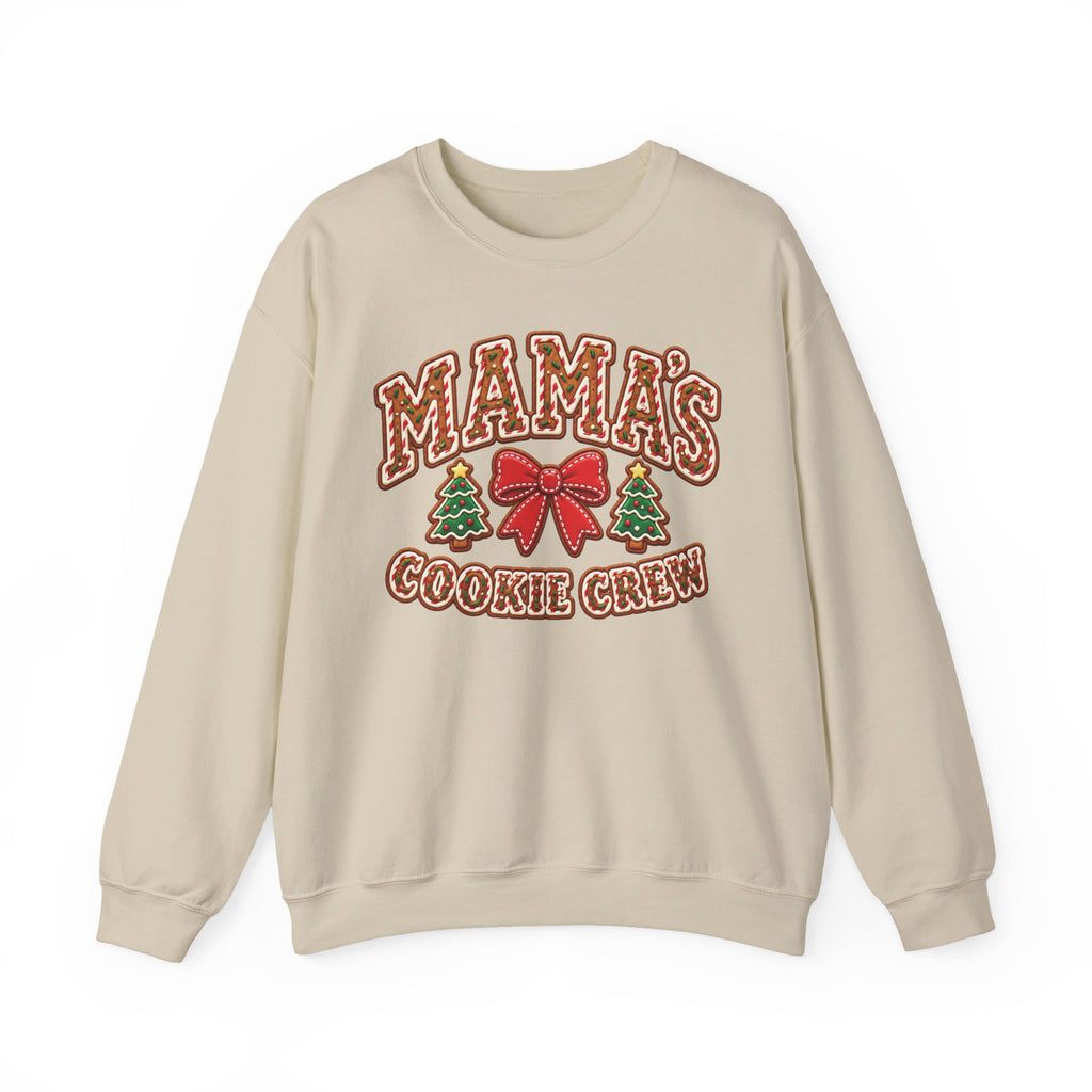 Mama's Cookie Crew Sweatshirt — Christmas Baking Family Tee