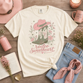 Rodeo Sweetheart Comfort Colors T-Shirt – Western Cowgirl Graphic Tee