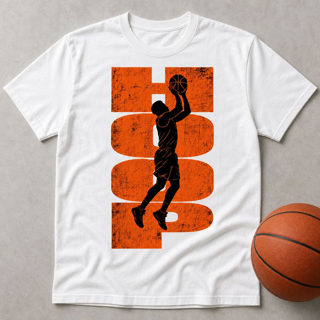 Basketball Player Shirt – Retro Hoop Graphic Tee