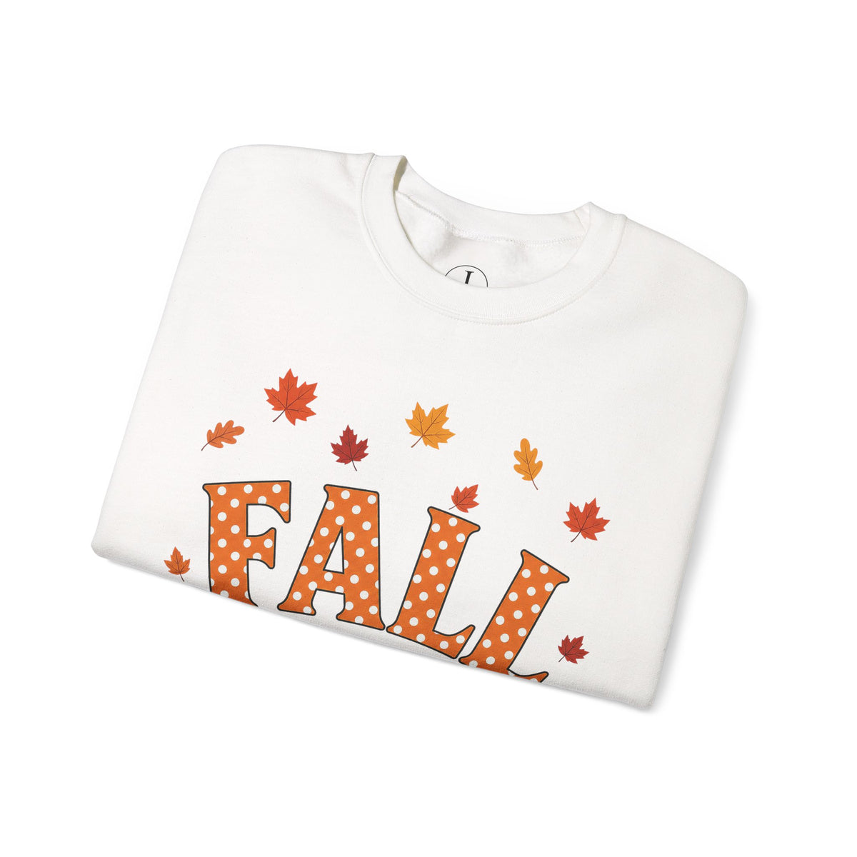 Fall Sweatshirt – Cozy Autumn Leaves Crewneck