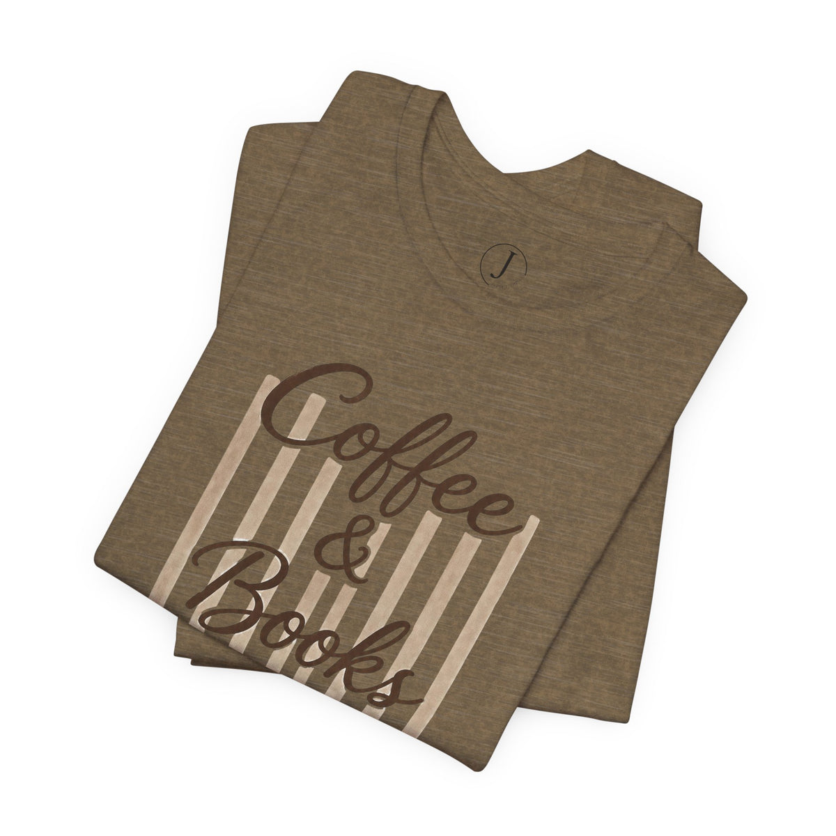 Coffee & Books T-Shirt – Cozy Book Lover Reading Tee