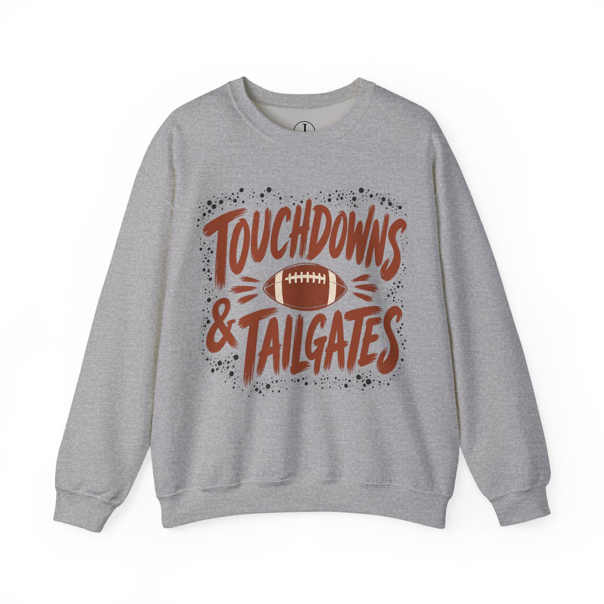 Touchdowns & Tailgates Sweatshirt — Football Game Day Crewneck