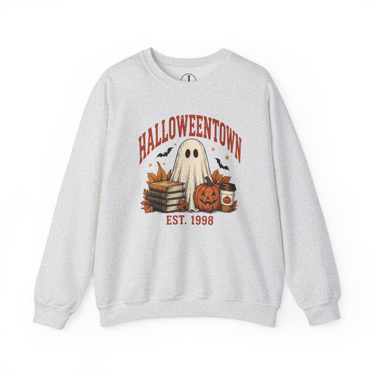 Halloweentown Crewneck Sweatshirt — Cute Ghost Pumpkin Fall Graphic