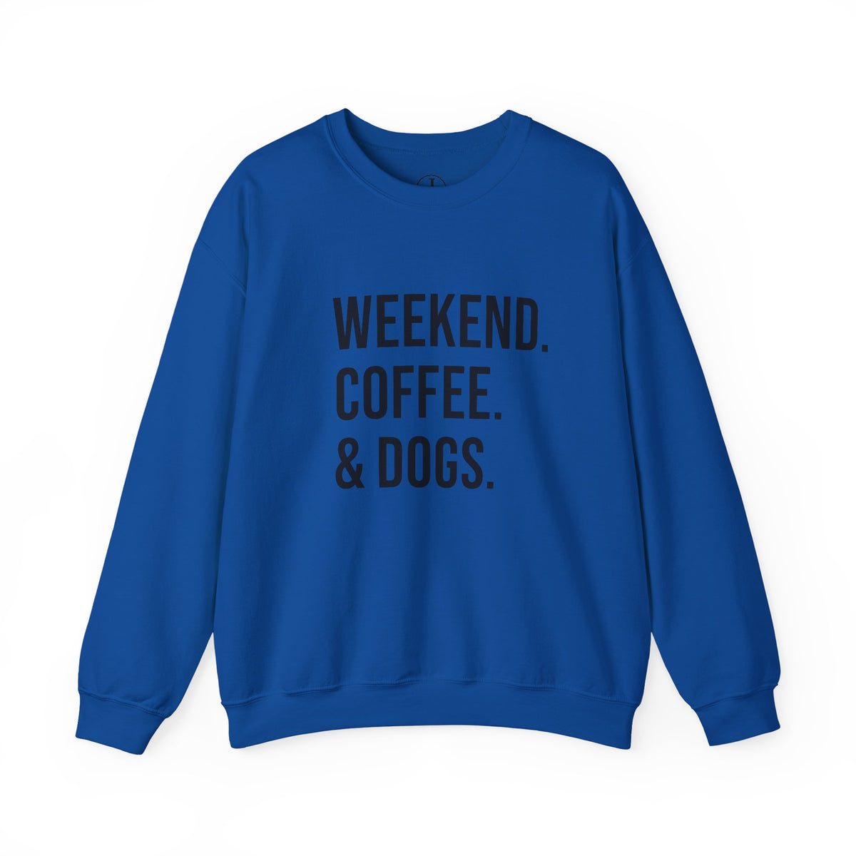 Weekend Coffee & Dogs Sweatshirt | Dog Mom Crewneck | Pet Lover Gift