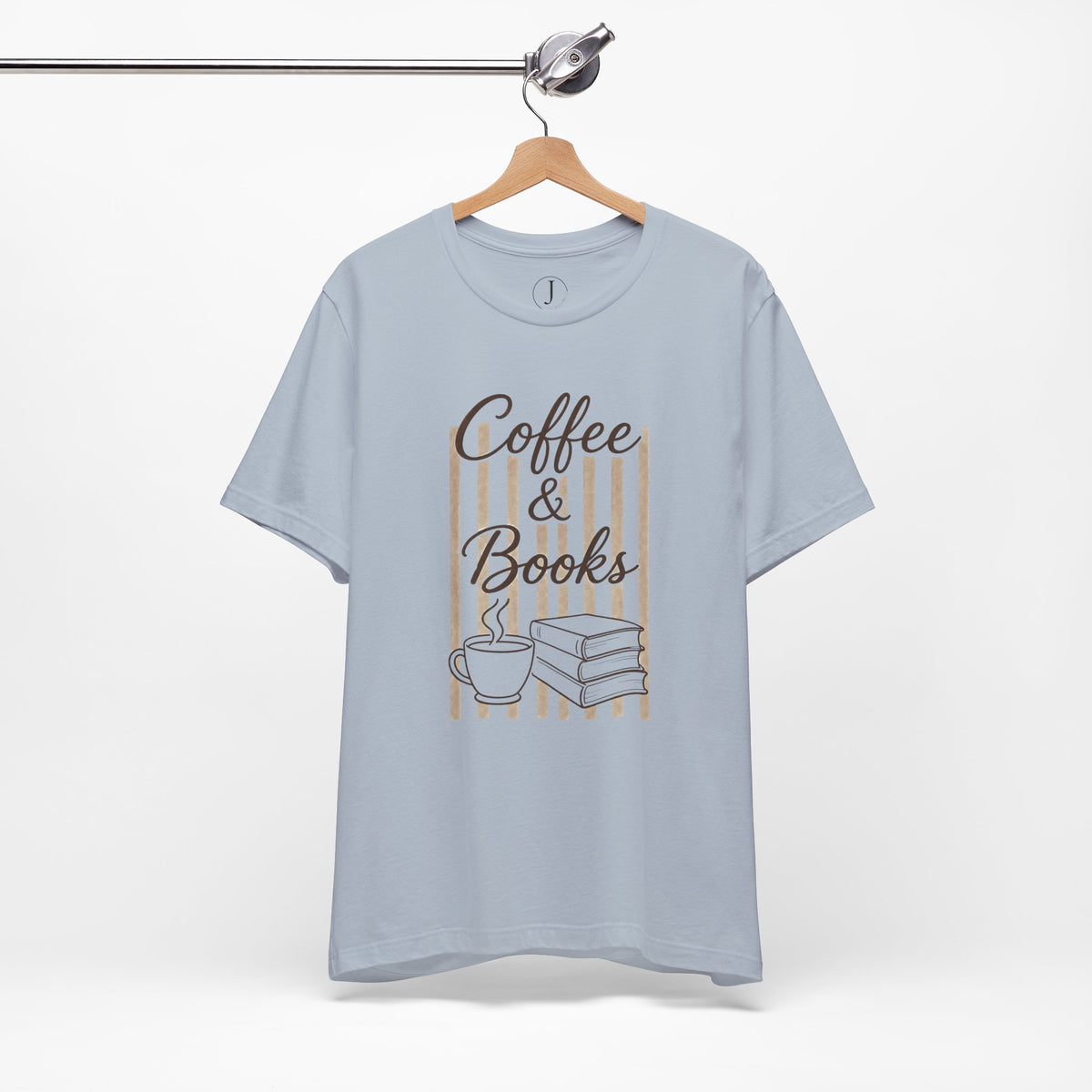 Coffee & Books T-Shirt – Cozy Book Lover Reading Tee