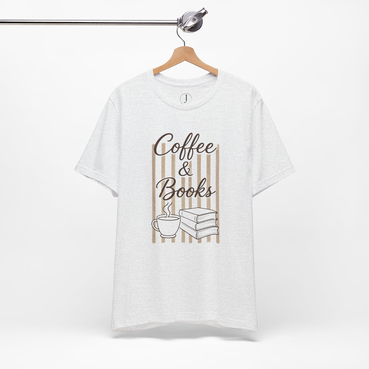 Coffee & Books T-Shirt – Cozy Book Lover Reading Tee