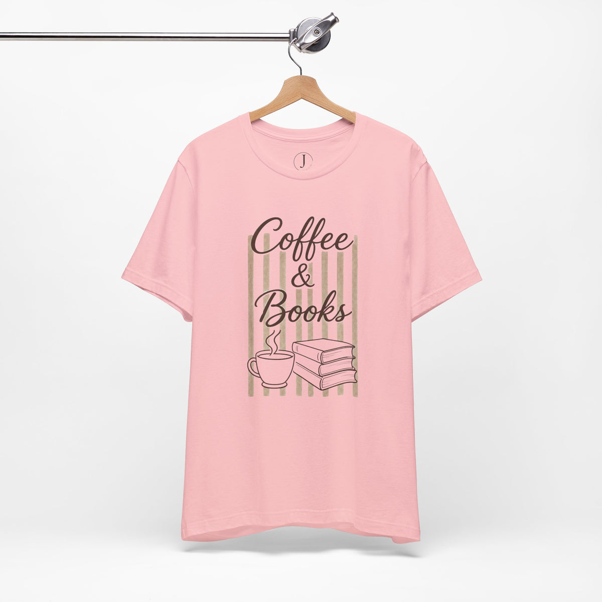 Coffee & Books T-Shirt – Cozy Book Lover Reading Tee
