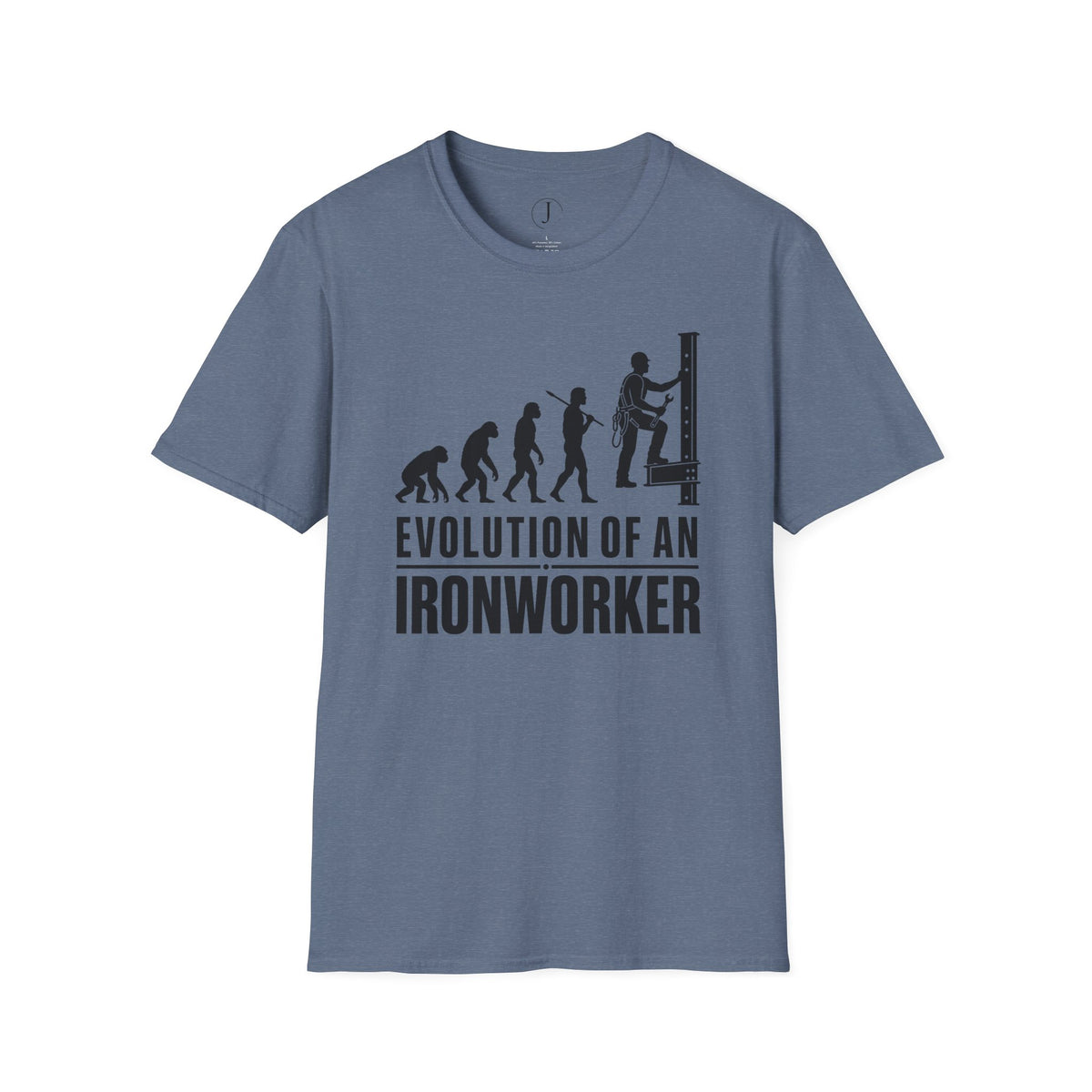Evolution of an Ironworker T-Shirt – Funny Ironworker & Construction Worker Gift