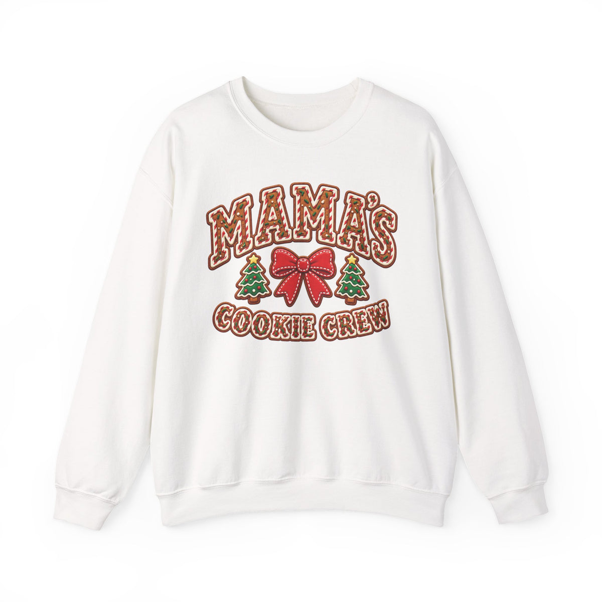 Mama's Cookie Crew Sweatshirt — Christmas Baking Family Tee