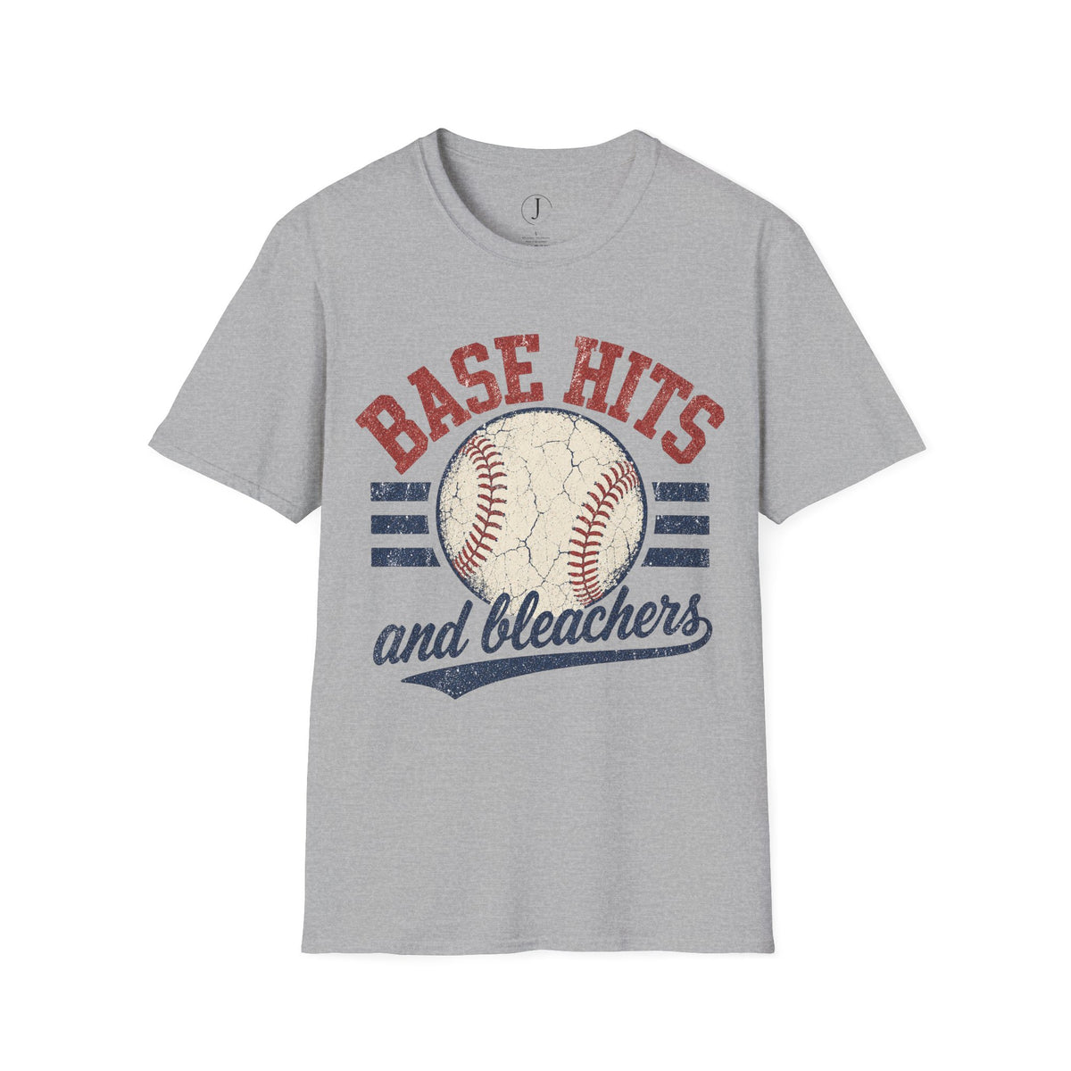 Baseball Shirt – “Base Hits & Ballparks” Vintage Tee