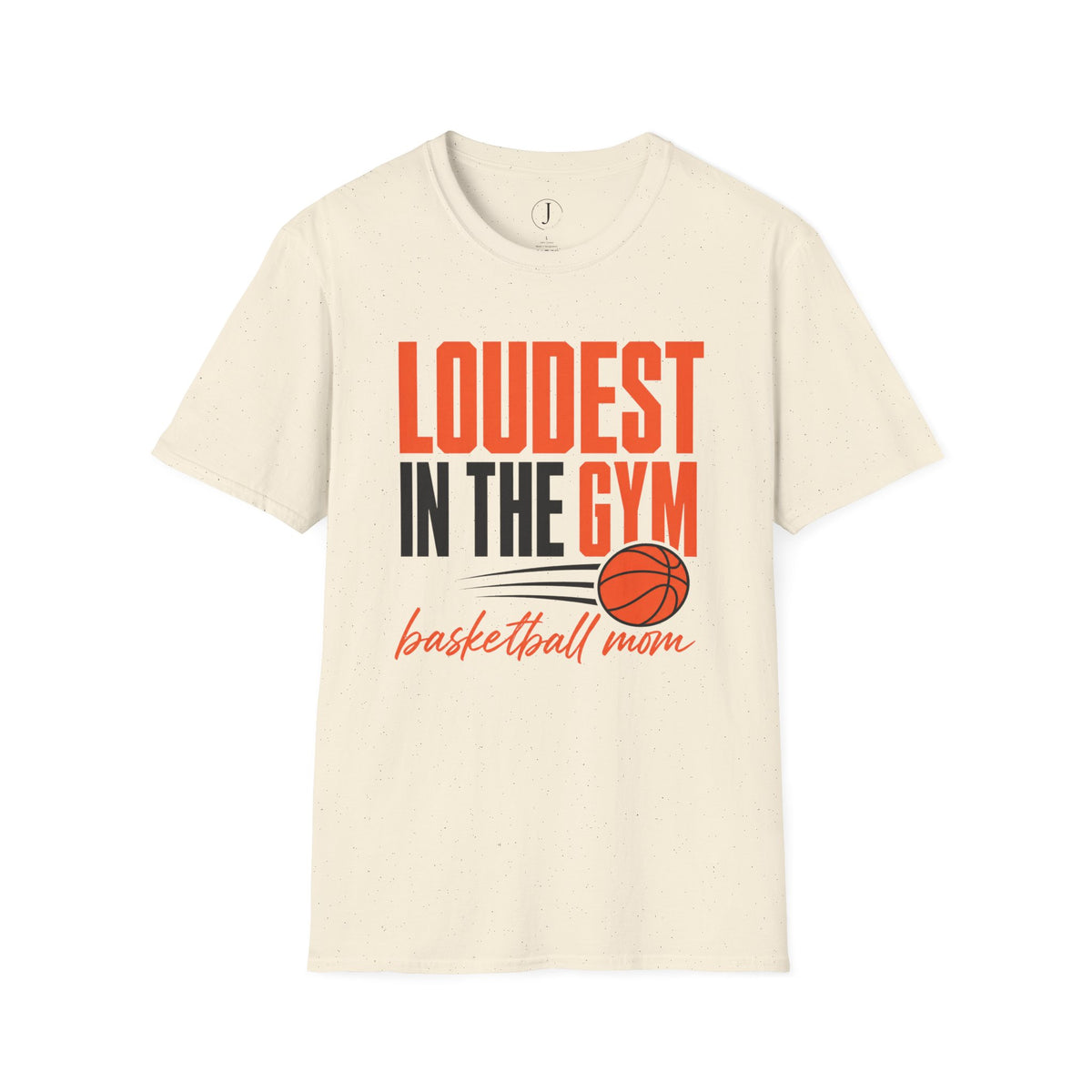 Basketball Mom Shirt – “Loudest in the Gym” Graphic Tee