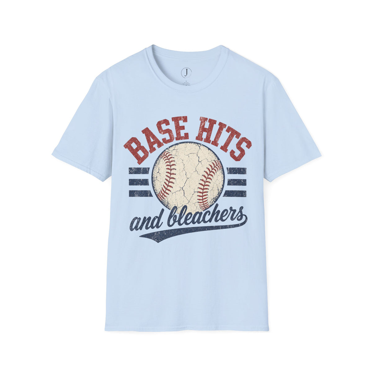 Baseball Shirt – “Base Hits & Ballparks” Vintage Tee